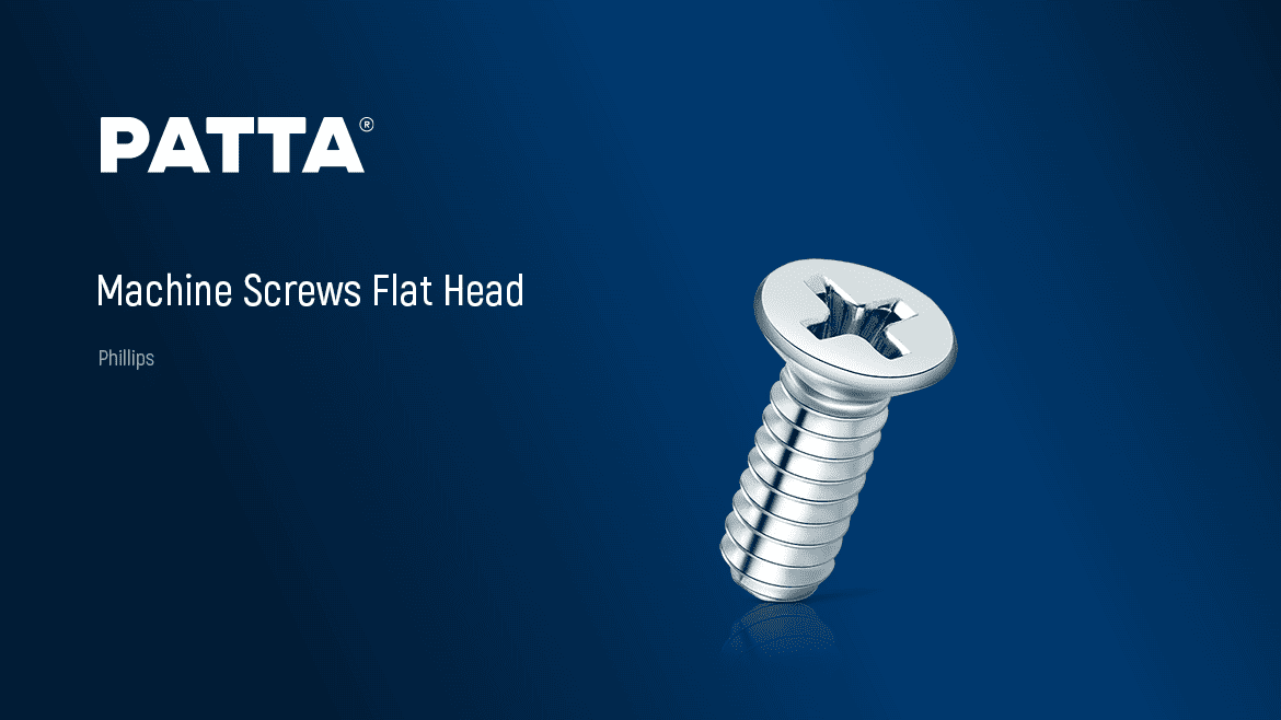 مسامير آلية برأس مسطح