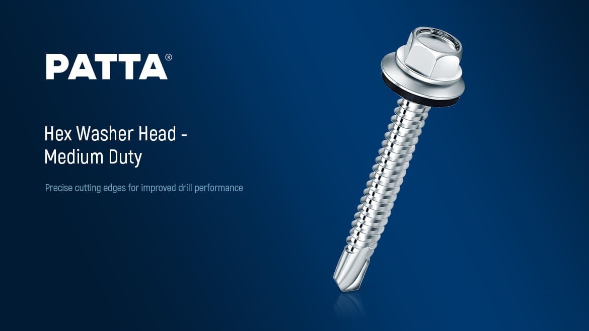 Cabeça Hexagonal com Arruela Uso Médio