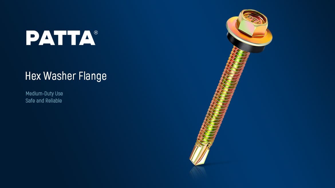 Parafuso com Arruela e Flange Hexagonal