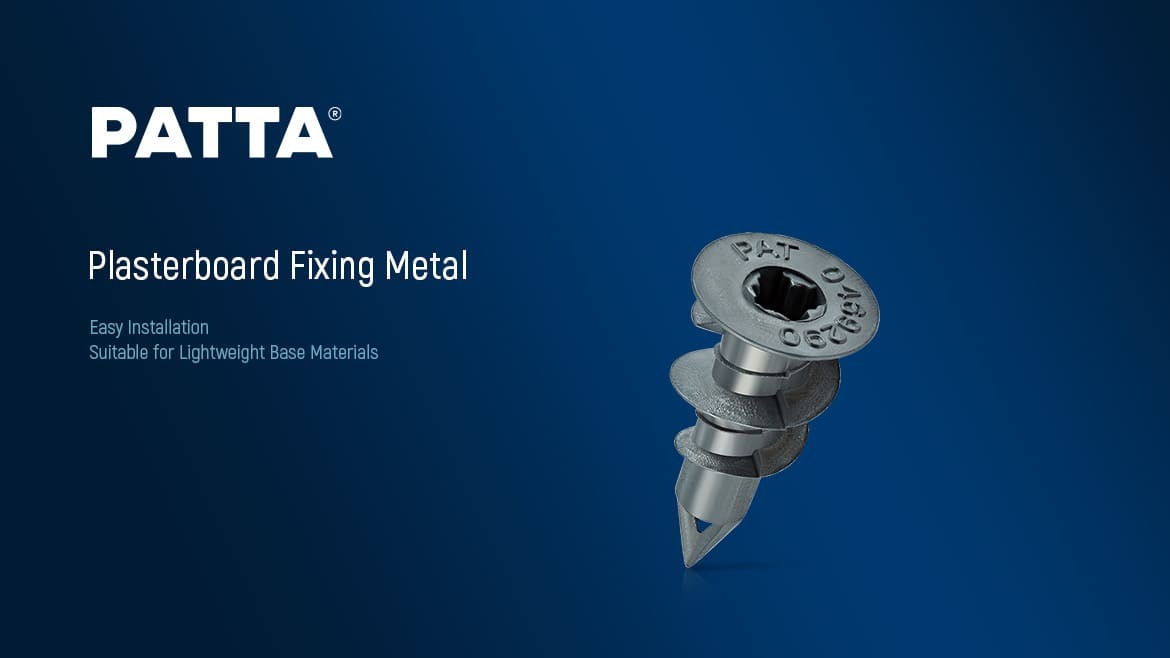 Fijación de Metal para Placa de Yeso