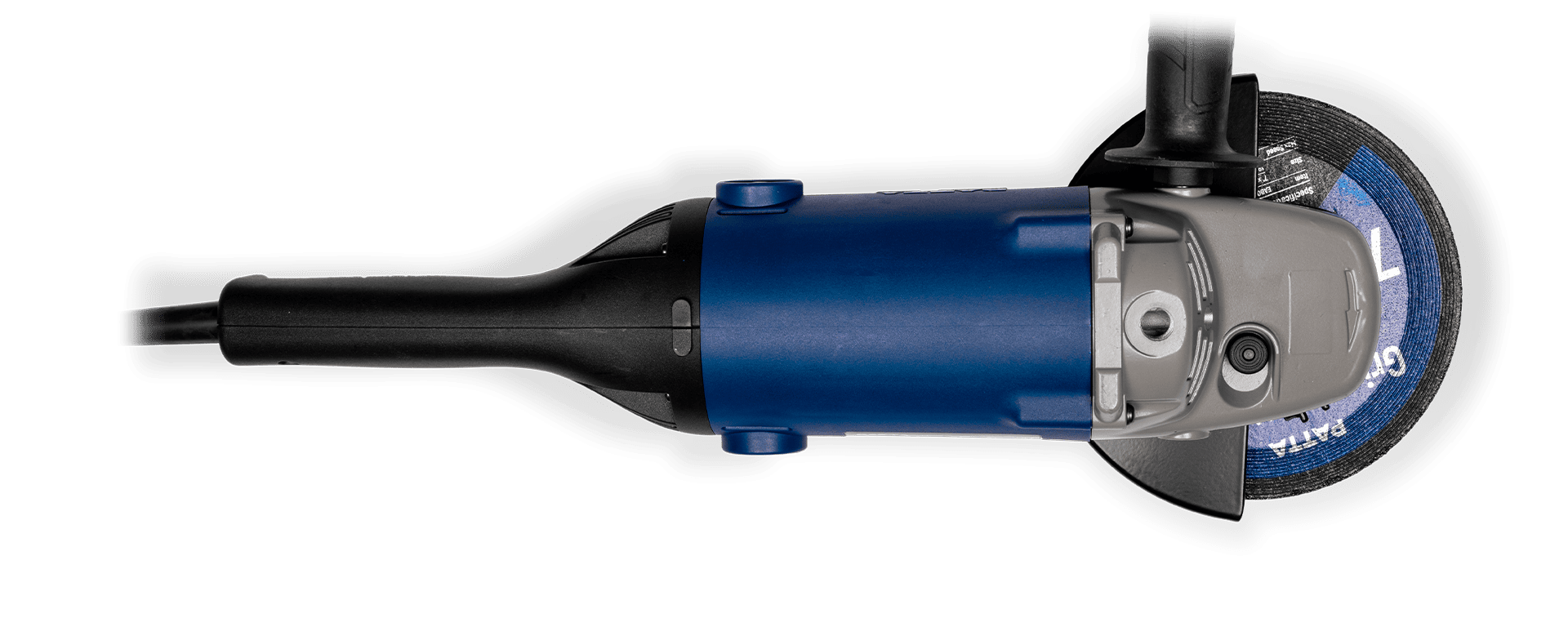 Thickened wheel guard to prolong lifespan, effectively preventing dust and spark